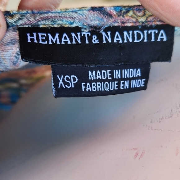 HEMANT AND NANDITA THE WILD LONG DRESS - Picture 5 of 10